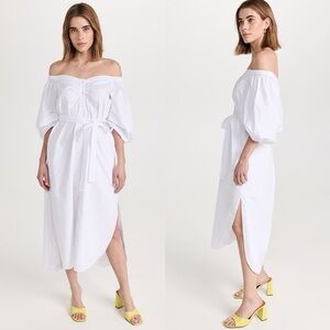 STAUD Reese White Dress XS